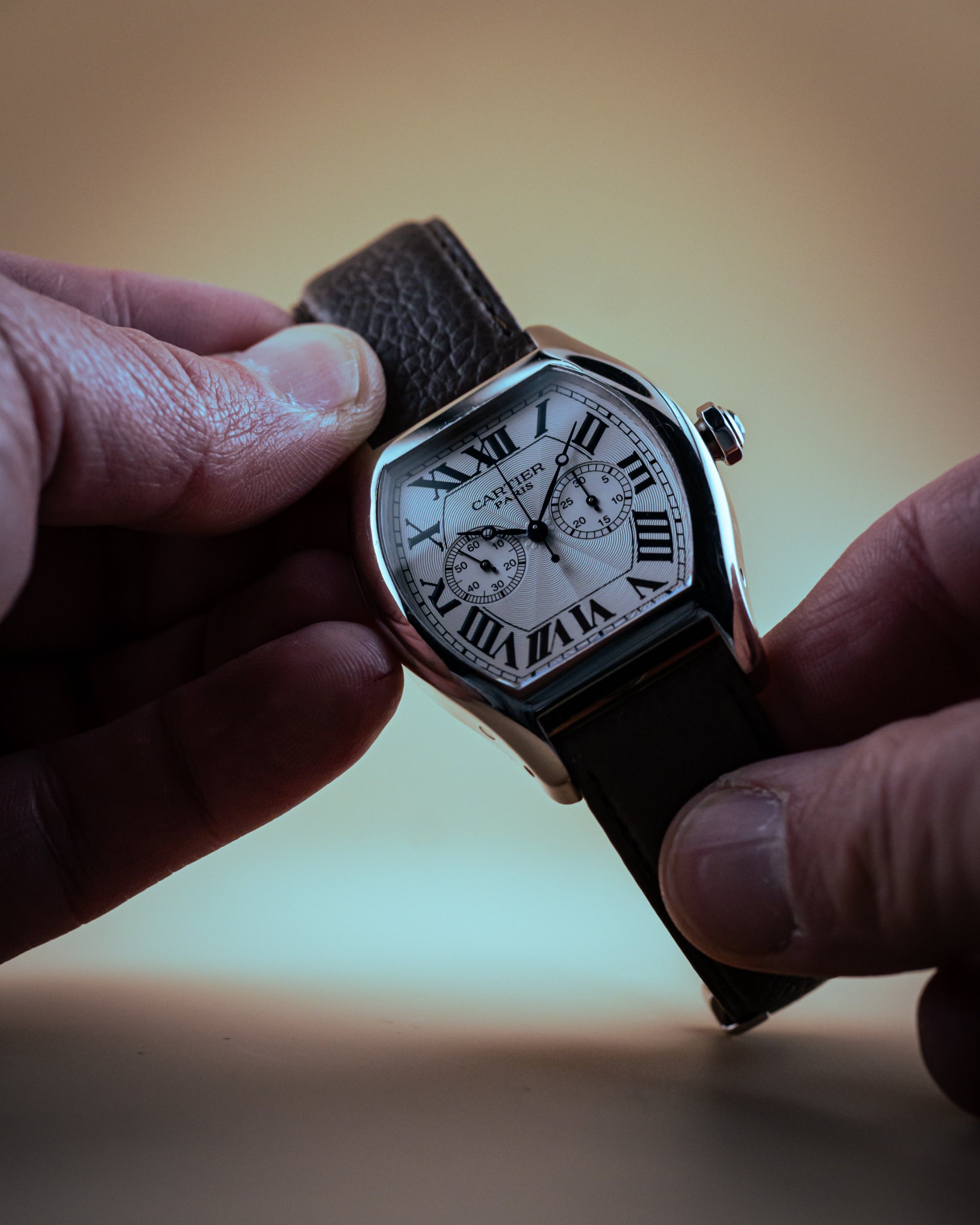 Cartier Tortue Monopoussoir CPCP 2 Hands