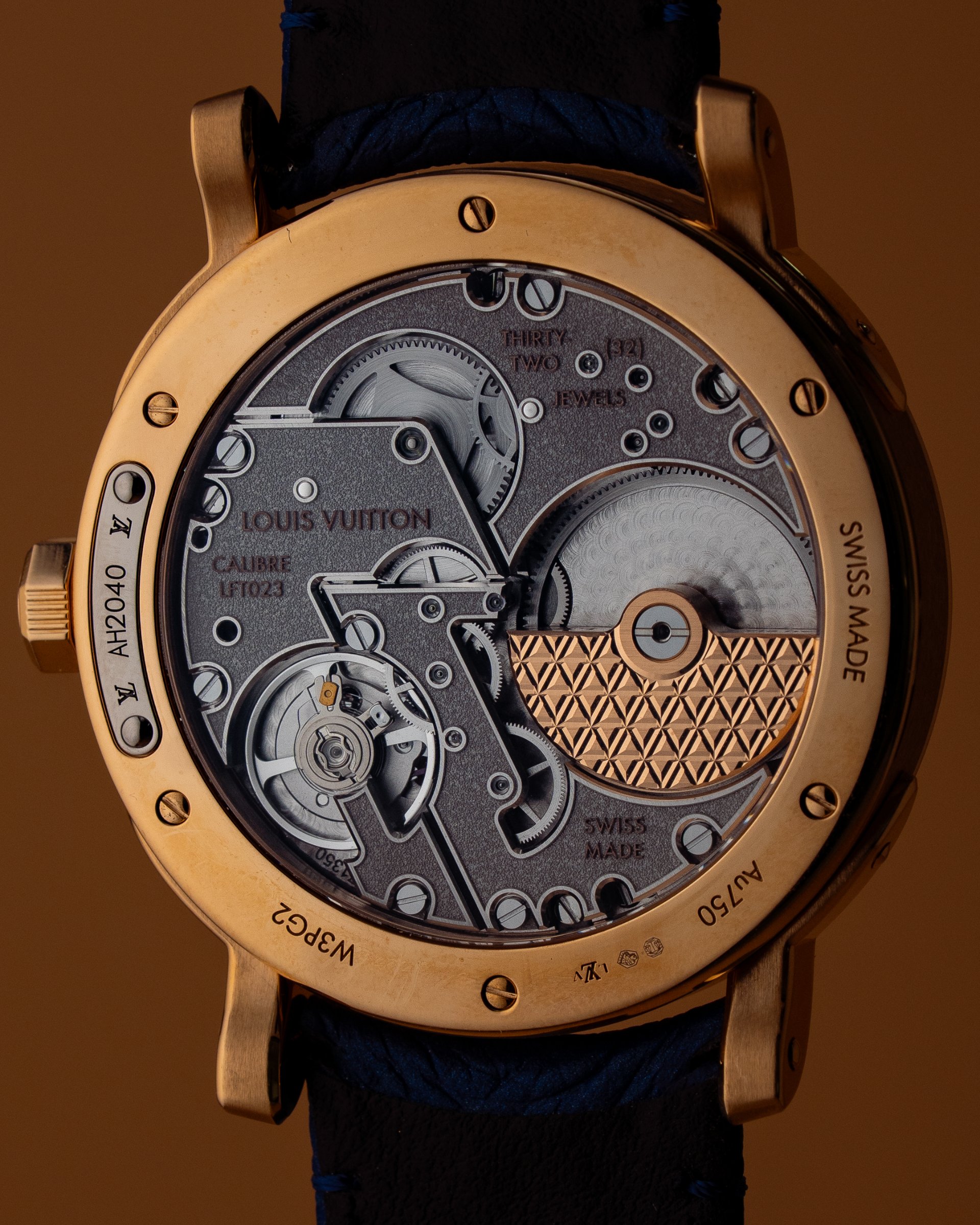 Louis Vuitton Escale Blue Movement Fabrique du Temps